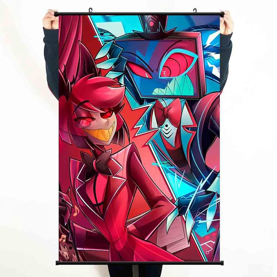 エンジェルダスト　ポスター　ハズビンホテル　正規品 Hazbin Hotelハズビンホテル公式ポスター エンジェル・ダスト